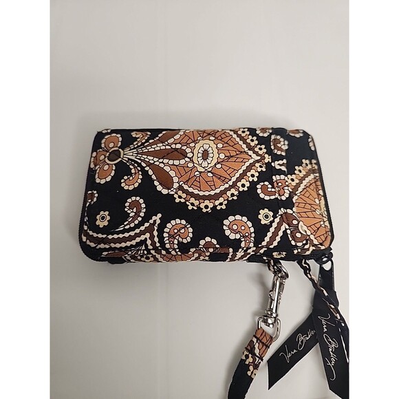 Vintage Vera Bradley "Caffe Latte" Brown Paisley Wallet - Retired 2008 - Picture 2 of 12